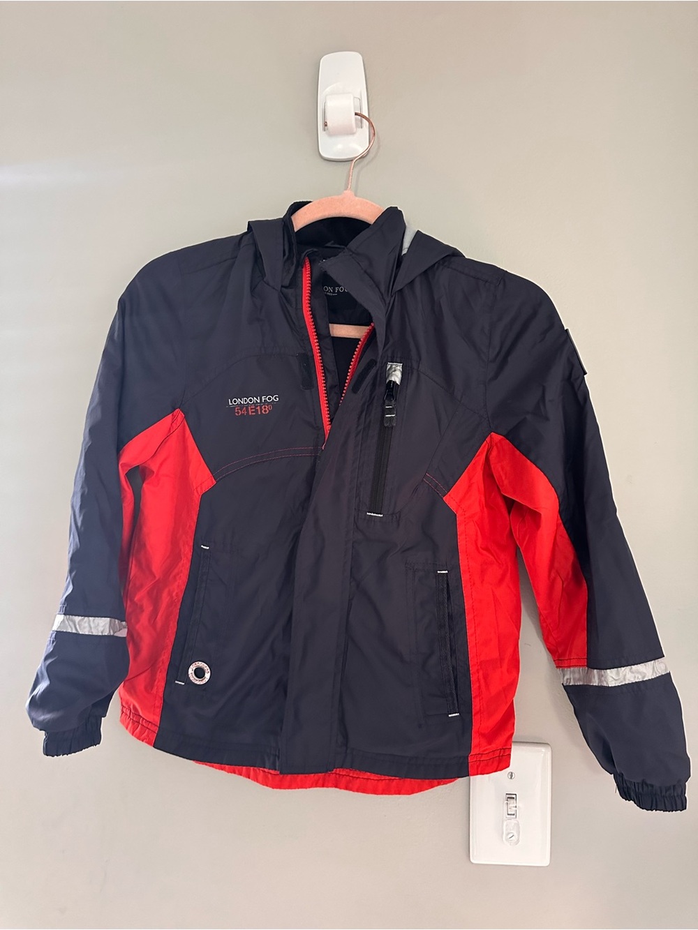 London Fog Boys Lined Windbreaker size Medium